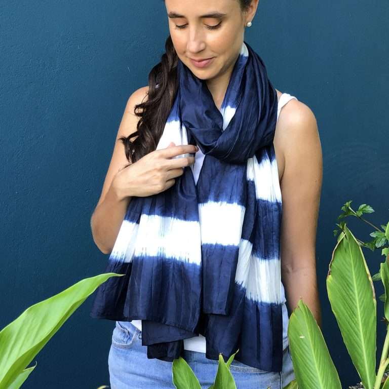 opt laos shop landing scarves shibori scarf - shop online
