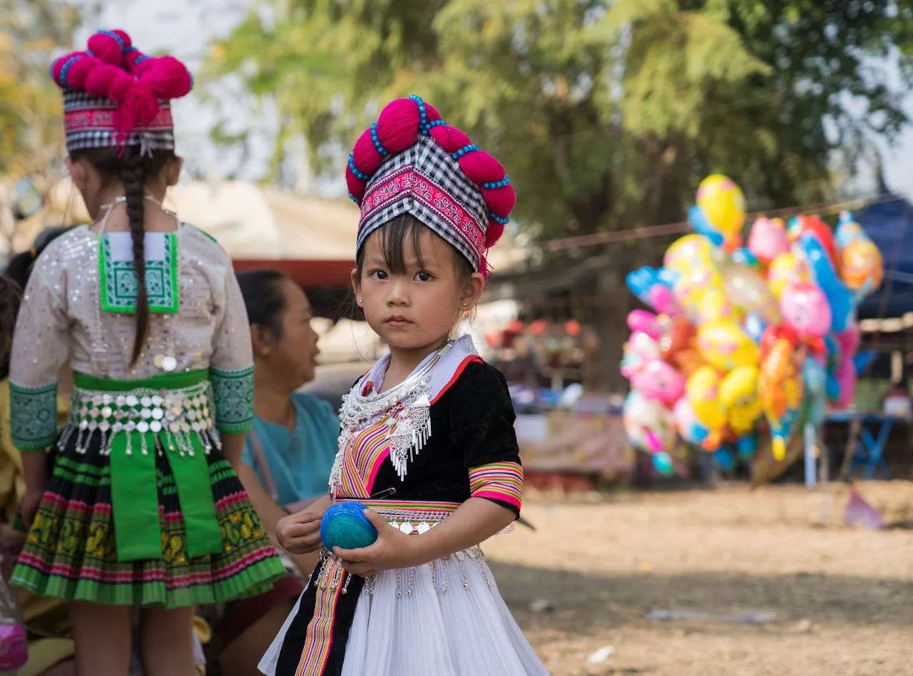 Ock Pop Tok - Happy Hmong New Year! opt laos blog hmong ny kid - Hmong