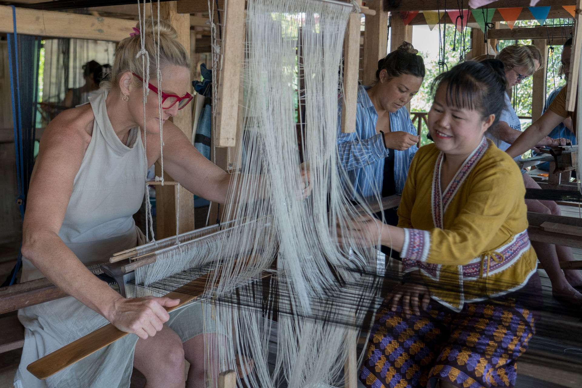 opt laos homepage class - Discover Laos Through textiles