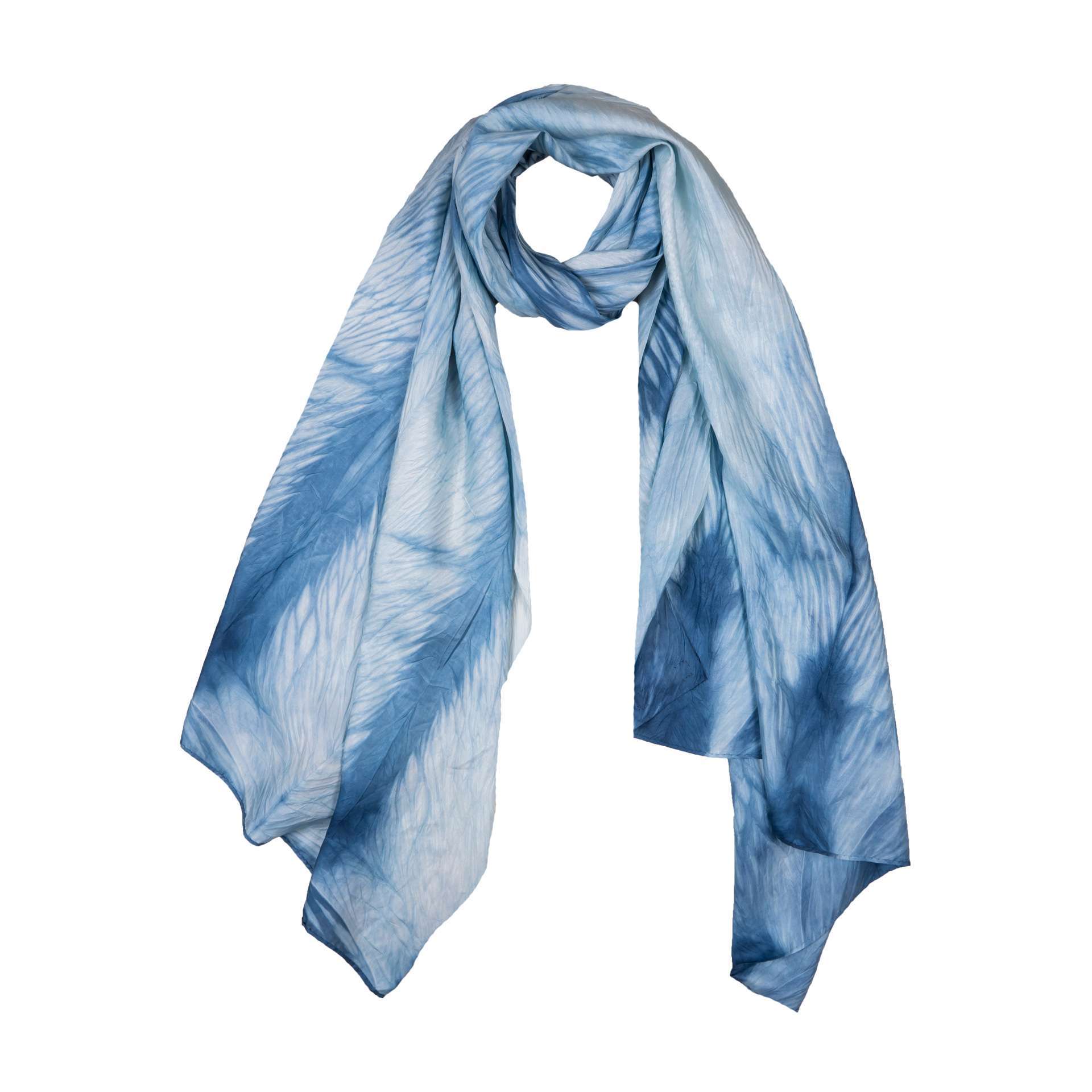 Shibori Fern Maxi Shawl Ock Pop Tok